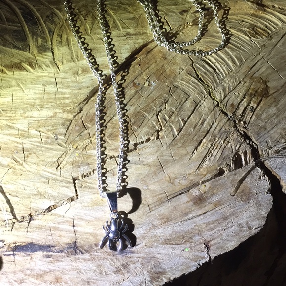 🕷🕸BRAND NEW Scary, Elegant, SPIDER NECKLACE!! - Picture 4 of 4